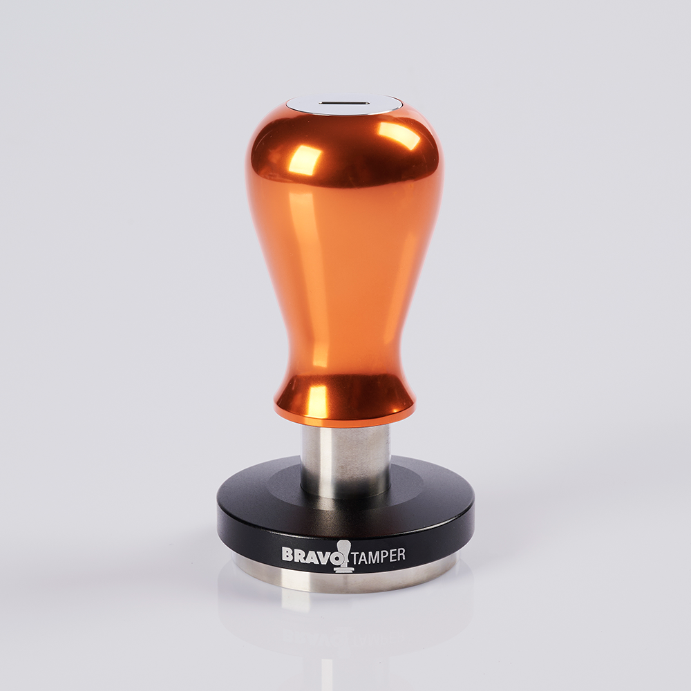Tamper Bravo com Punho de Alumínio | Bronze