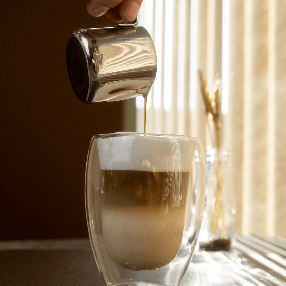 Leiteira Pitcher Aço Inox para Café - 600ml