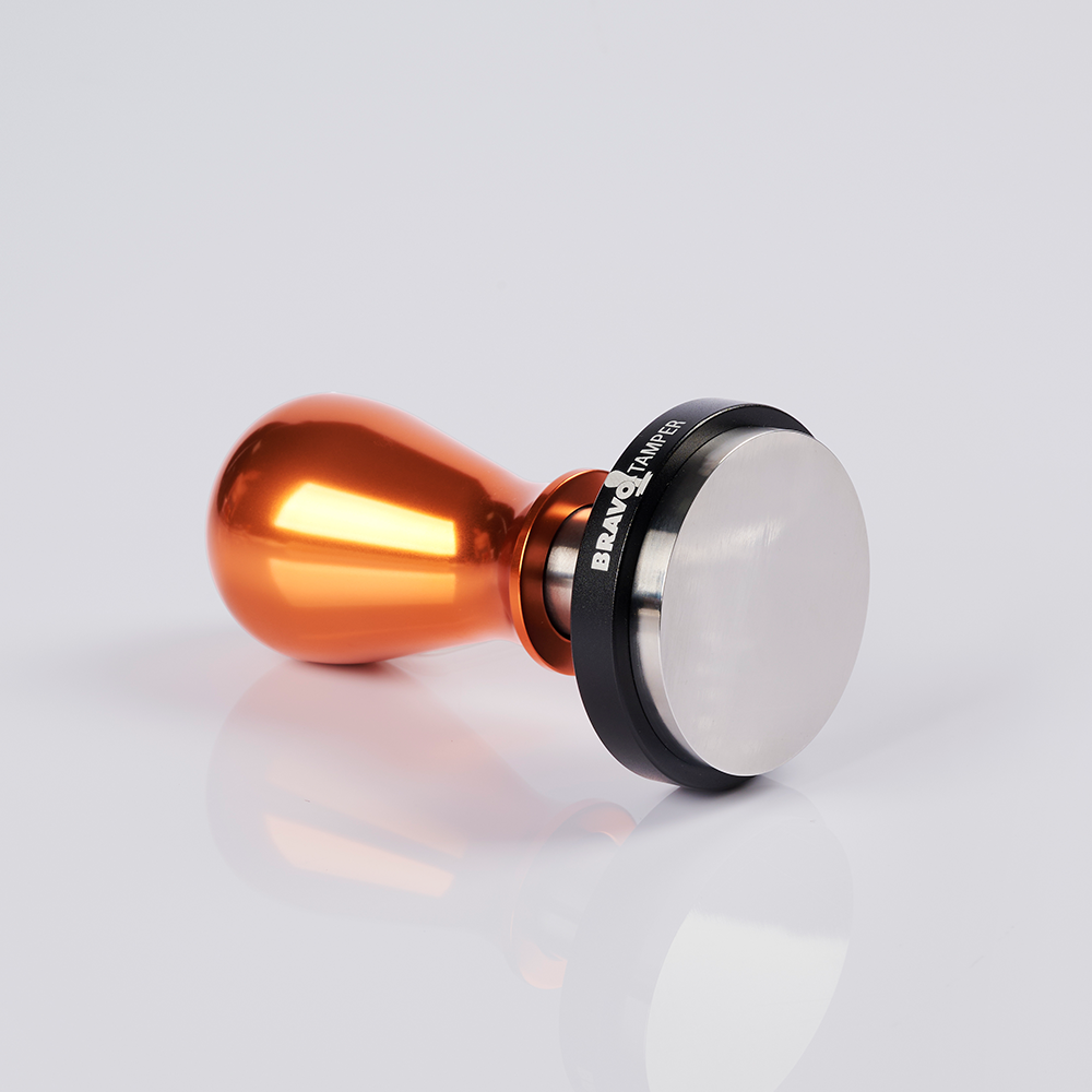 Tamper Bravo com Punho de Alumínio | Bronze